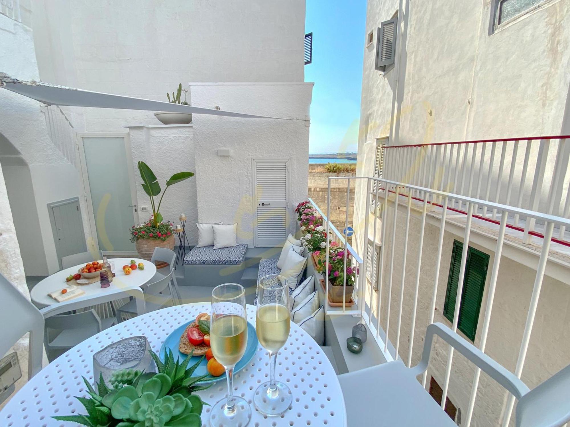 Td Casa Marea Seaside View In Prime Location Villa Monopoli Exteriör bild